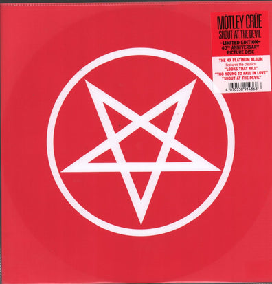 Motley Crue - Shout At The Devil (Picture Disc / 40th Anniversary)